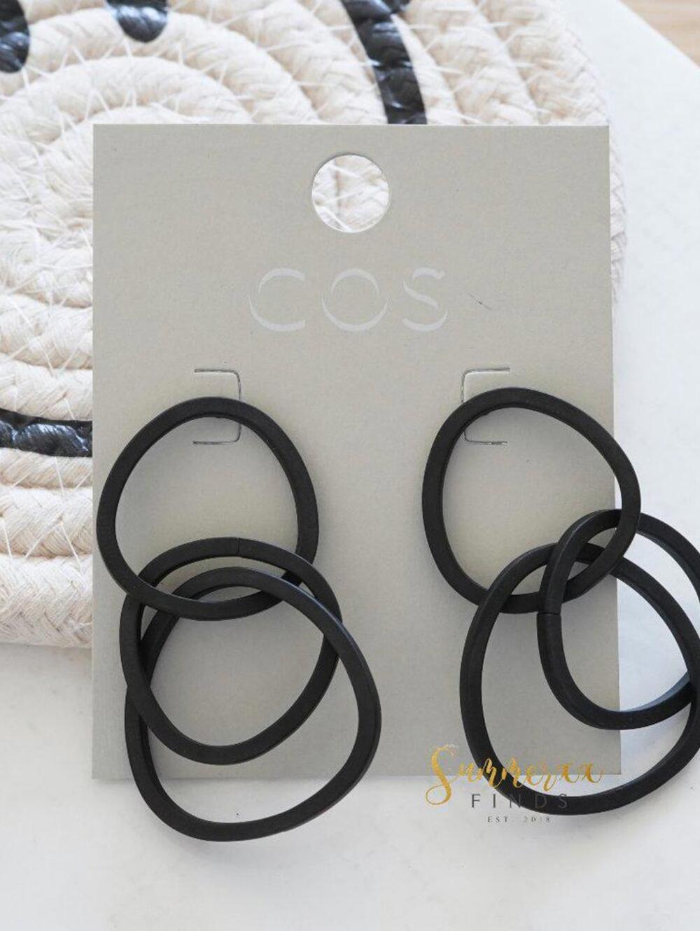 COS Wire Layered Earrings
